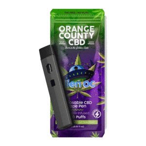 Alien OG Orange County CBD Disposable Vape Pen 600 Puffs Ecigstore