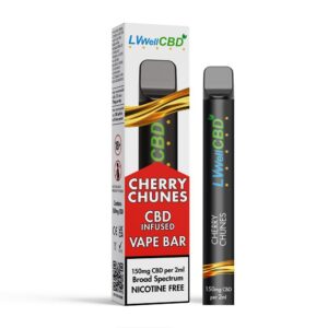 Cherry Chunes LVwell CBD Infused Dispposable Vape Bar Ecigstore