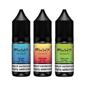 EluxLegendNicSaltELiquid10ml BoxOf10Ecig