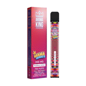 Raspberry Sorbet Aroma King CBD Mama Huana Vape Bar Ecigstore