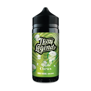 apple chews e liquid by doozy legends 100ml ecigstoreuk 190444