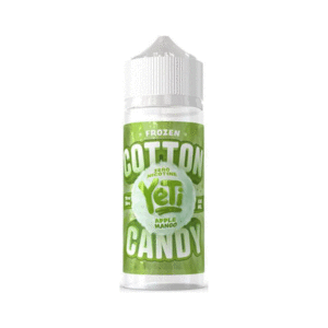 Apple Mango Shortfill E Liquid by Yeti Cotton Candy Series 100ml - ECIGSTOREUK