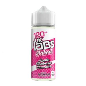 Apple Rhubarb Crumble Shortfill E Liquid by UK Labs Baked 100ml - ECIGSTOREUK