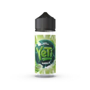 Apple Shortfill E Liquid by Yeti Blizzard Series100ml - ECIGSTOREUK