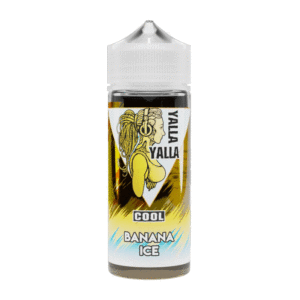 Banana Ice Shortfill E-Liquid by By Yalla Yalla Cool UJ 100ml - ECIGSTOREUK