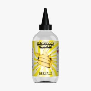 Banana Shortfill E-Liquid by Professor Twisted 200ml - ECIGSTOREUK