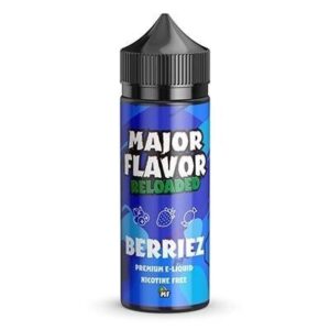 Berriez Reloaded Shortfill E-Liquid by Major Flavor 100ml - ECIGSTOREUK