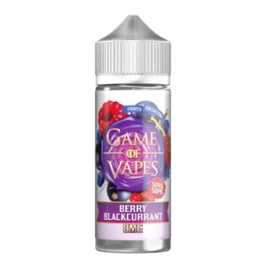 Berry Blackcurrant E Liquid by Games of Vapes 100ml - ECIGSTOREUK