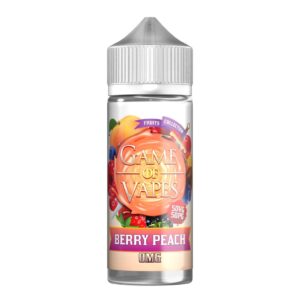 Berry Peach Liquid by Games of Vapes 100ml - ECIGSTOREUK