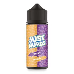 Berry Peach Shortfill E Liquid by Just Nurds 100ml - ECIGSTOREUK