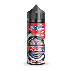 Black Jack Sweets Shortfill E Liquid by 50-50 Kingston 100ml - ECIGSTOREUK