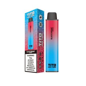 Blackcurrant Lemonade Tito Max 7000 Disposable Vape Device - ECIGSTOREUK