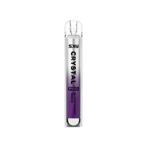 Blackcurrant Mango Sky Crystal Pro 600 Disposable Device - ECIGSTOREUK