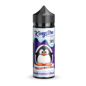 Blackcurrant Slush Chilly Willies Shortfill E Liquid by 50-50 Kingston 100ml - ECIGSTOREUK