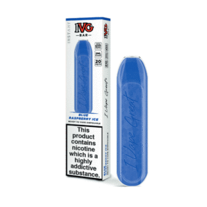 Blue Raspberry Ice IVG Disposable Device 600 puffs - ECIGSTOREUK