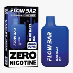 Blue Razz Ice Flow Bar 6000 Disposable Vape Device - ECIGSTOREUK