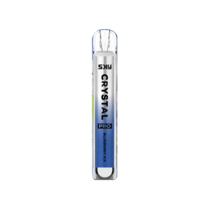 Blueberry Ice Sky Crystal Pro 600 Disposable Device - ECIGSTOREUK