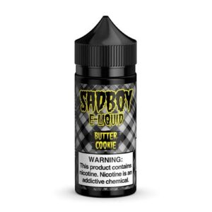 Butter Cookie Shortfill E Liquid by Sadboy 100ml - ECIGSTOREUK