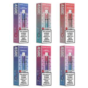 Crystal Galaxy 4500 Box Of 10 Disposable Vape Kit - 20mg - ECIGSTOREUK