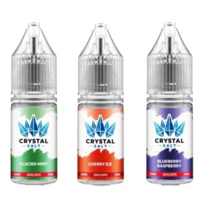 Crystal Salt Nic Salt E liquid 10ml Box of 10 - ECIGSTOREUK