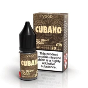 Cubano Nic Salt E-Liquid by VGOD 10ml - ECIGSTOREUK