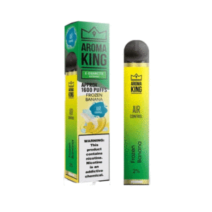 Frozen Banana Aroma King Disposable Device 1600 Puffs - ECIGSTOREUK