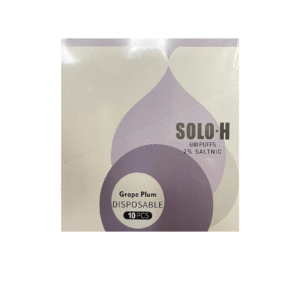 Grape Plum Solo H Disposable Device 600 Puffs - ECIGSTOREUK