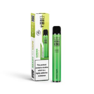 Green Apple Aroma King Disposable Device 600 Puffs - ECIGSTOREUK