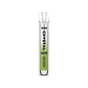 Kiwi Passion Fruit Guava Sky Crystal Pro 600 Disposable Device - ECIGSTOREUK