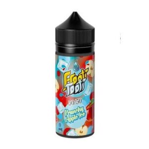 Krunchy Apple Ice 50/50 Shortfill E Liquid by Frooti Tooti 100ml - ECIGSTOREUK