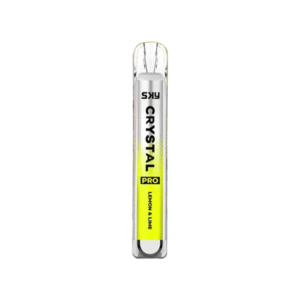 Lemon Lime Sky Crystal Pro 600 Disposable Device - ECIGSTOREUK