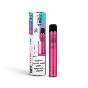 Lychee Ice Aroma King Disposable Device 600 Puffs - ECIGSTOREUK