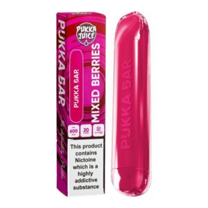 Mixed Berries Pukka Bar Disposable Device 600 Puffs - ECIGSTOREUK