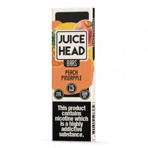 Peach Pineapple Juice Head Bars Disposable Device 600 Puffs - ECIGSTOREUK