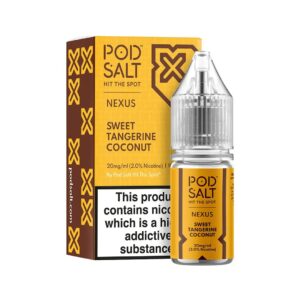 Sweet Tangerine Coconut Nicotine Salt by Pod Salt Nexus 10ml - ECIGSTOREUK