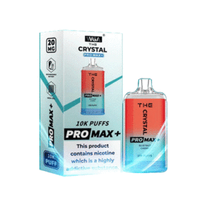 The Crystal Pro Max Plus 10000 Box Of 10 Disposable Vape Device - 20mg - ECIGSTOREUK