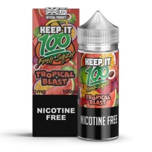 Tropical Blast E liquid Shortfill by Keep It 100ml - ECIGSTOREUK